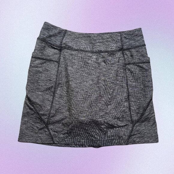 Athleta Pants - ATHLETA ExcursionAthletic Skirt Skort Heathered Grey Pockets Size Small